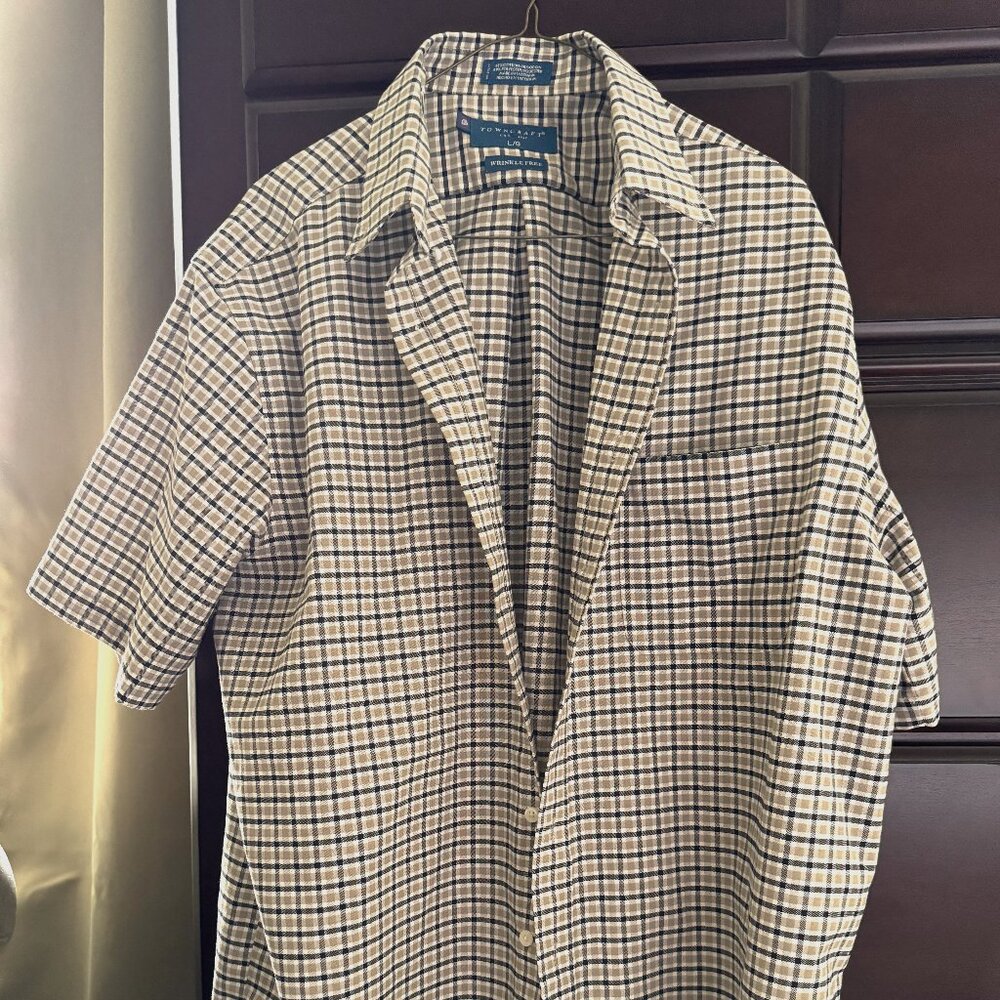 Men's Short Sleeve Button Up Shirt